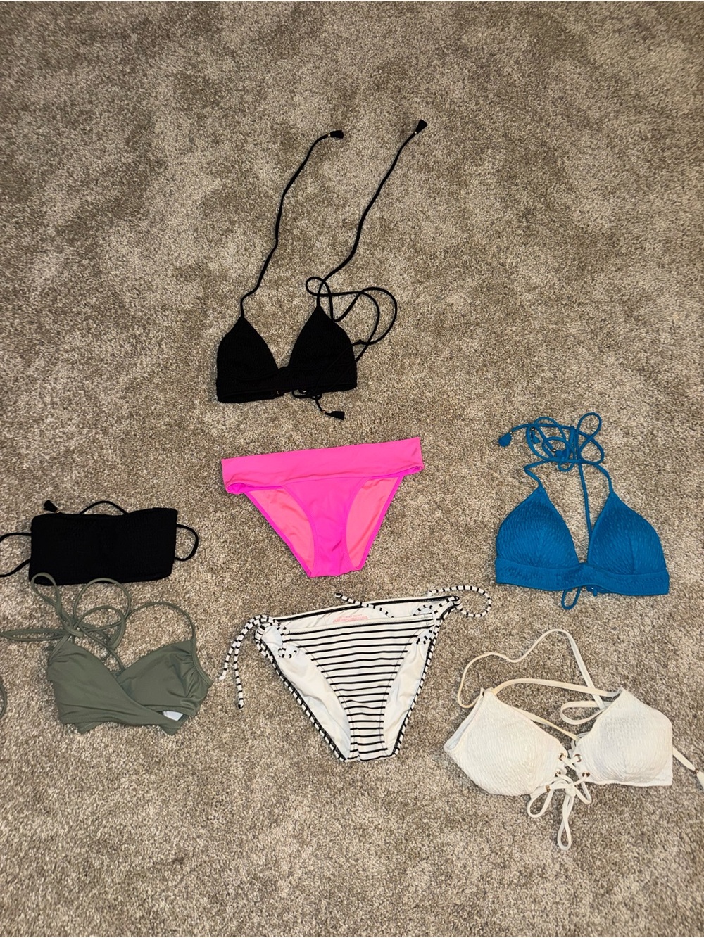 7 for 1- PINK Victoria's Secret bikini bundle